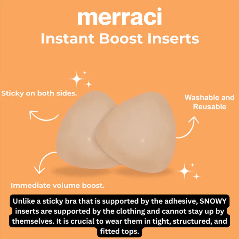 🌸Sticky Inserts - Instant Boost Non-Adhesive Nip Covers ®