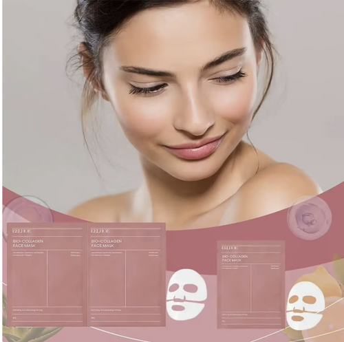 Mascarilla Facial Colágeno Bio – Reduce Poros, Hidratante Iluminadora