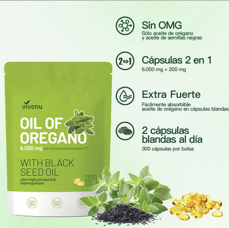 Aceite de Orégano  ✨  🌿